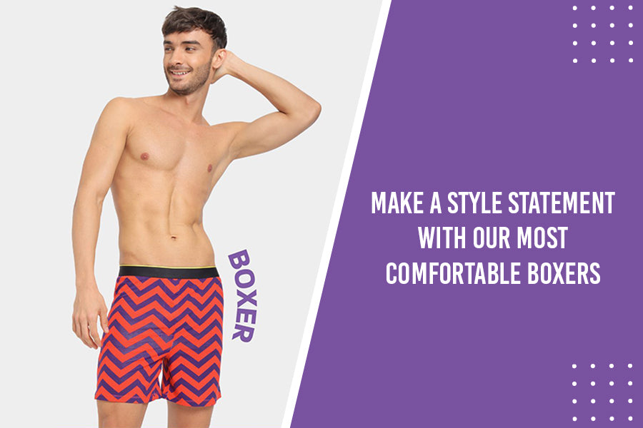 Make A Style Statement With Our Most Comfortable Boxers