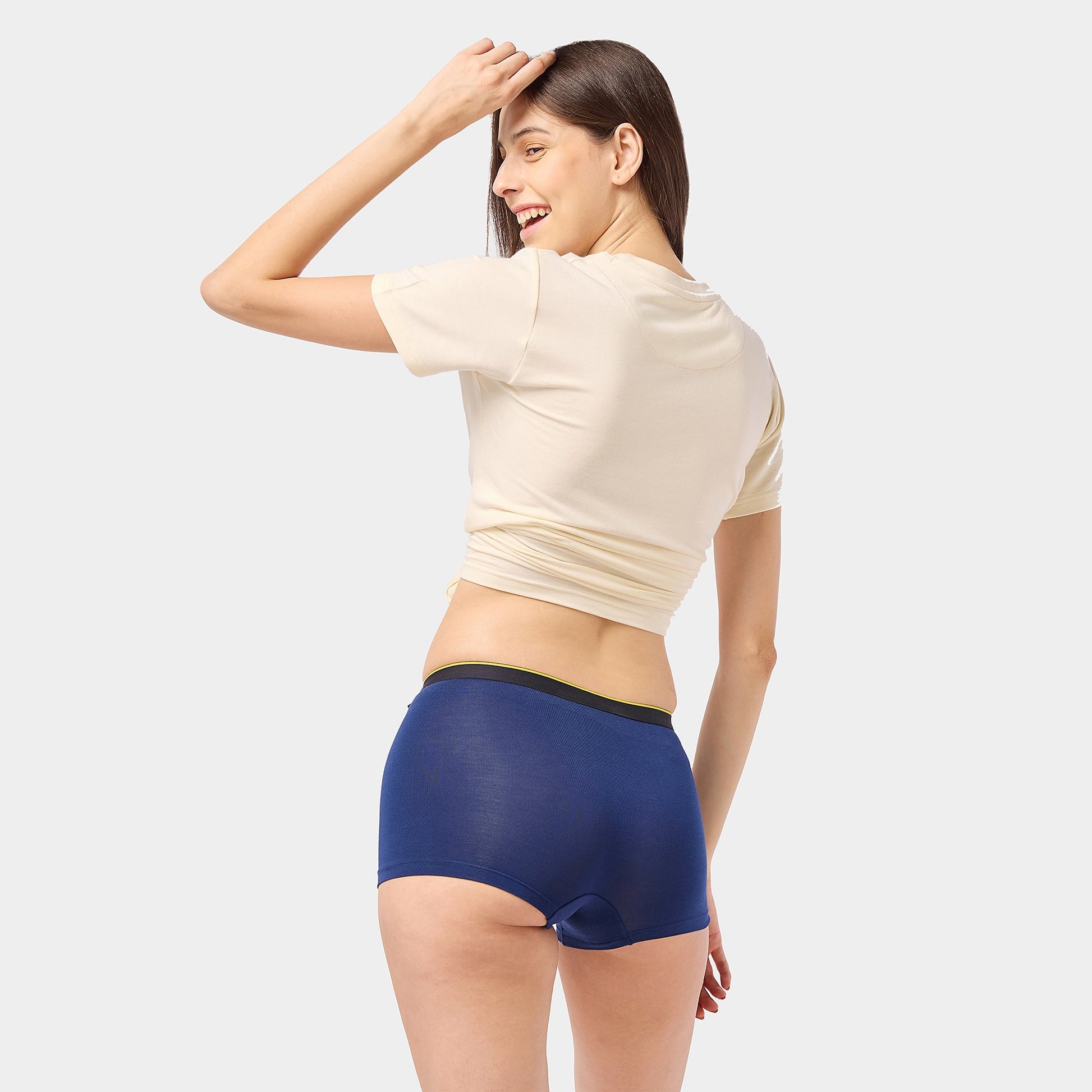 Bummer Soft Modal Boy Shorts Galactic Back