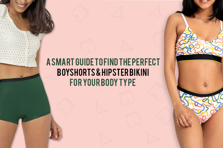 A Smart Guide to Find the Perfect Boyshorts & Hipster Bikini for Your Body Type