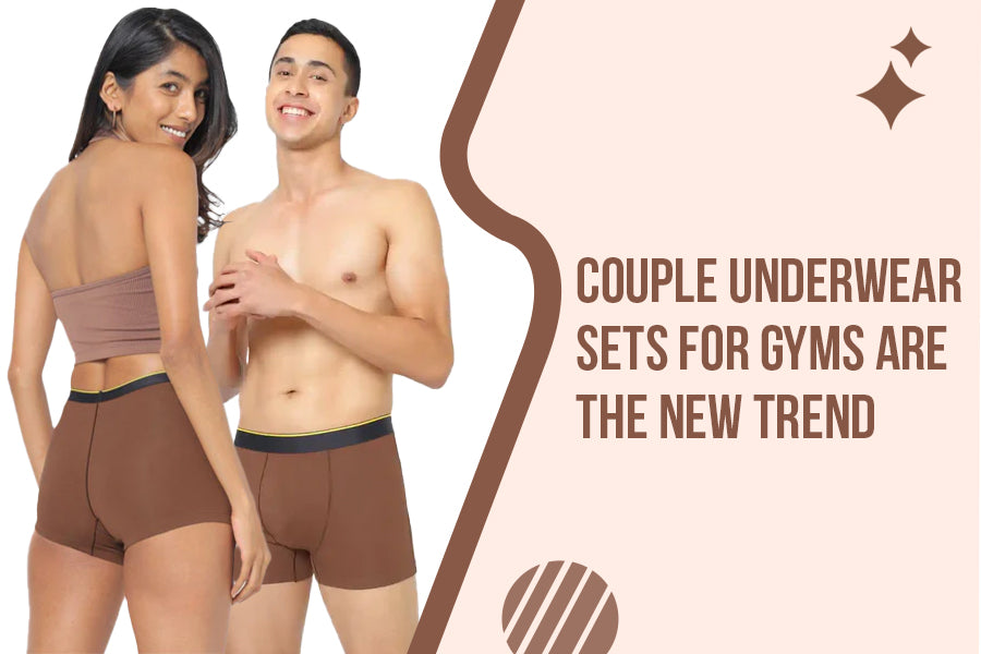Couple Underwear Sets For Gyms Are the New Trend