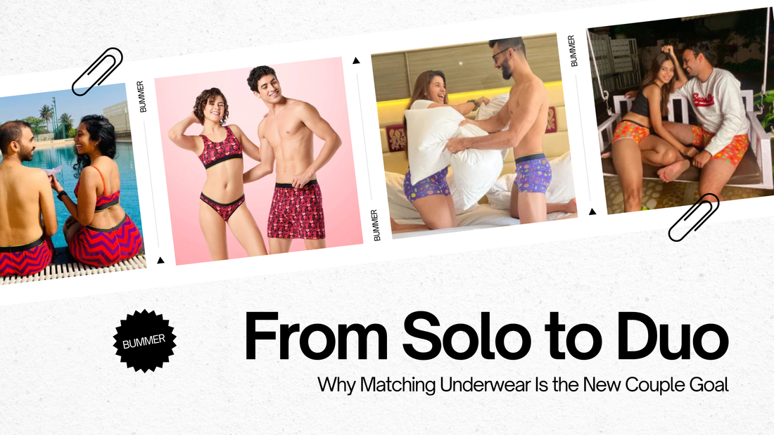 From Solo To Duo: Why Matching Underwear Is The New Couple Goal