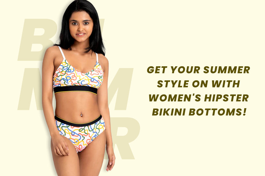 Get Your Summer Style On with Women's Hipster Bikini Bottoms!