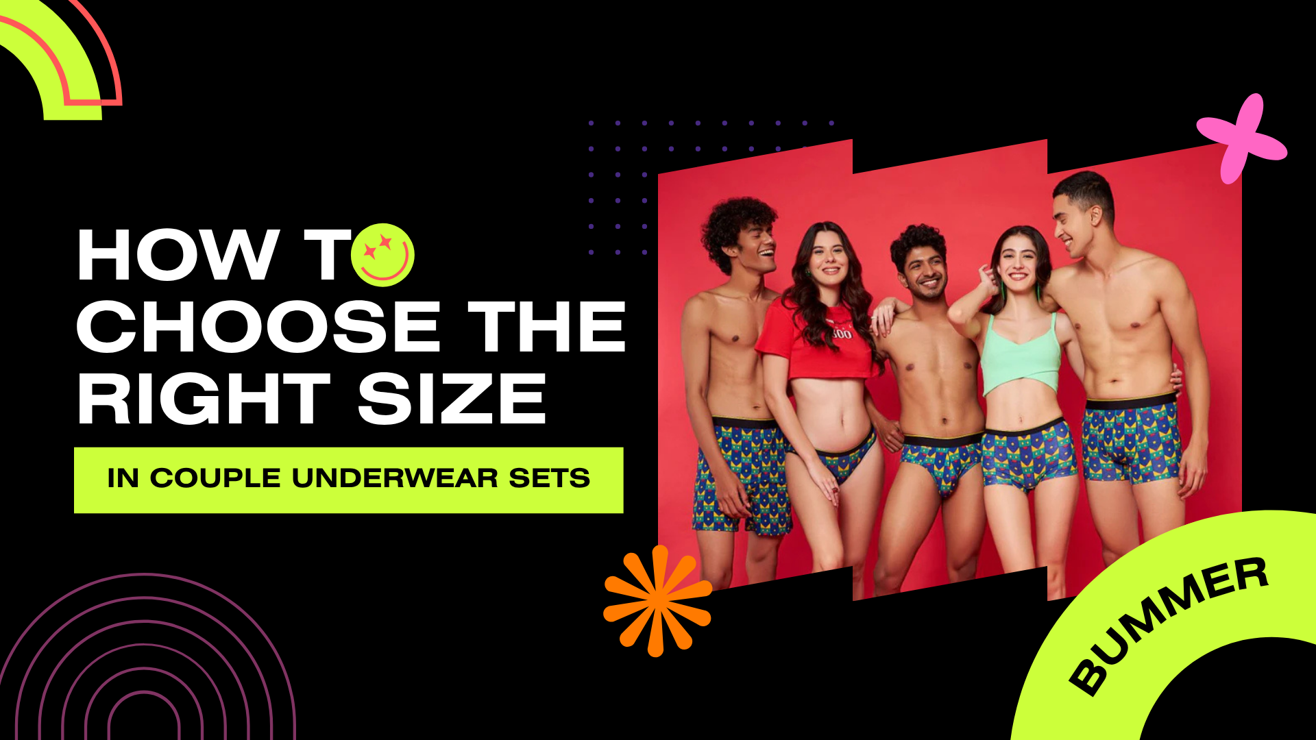 How to Choose the Right Size in Couple Underwear Sets