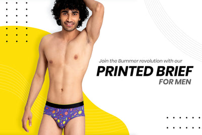 Join the Bummer revolution with our printed brief for men