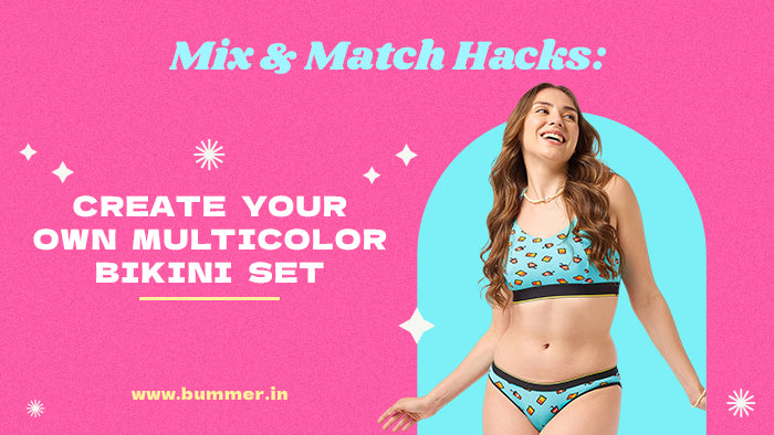 Mix & Match Hacks: Create Your Own Multicolor Bikini Set