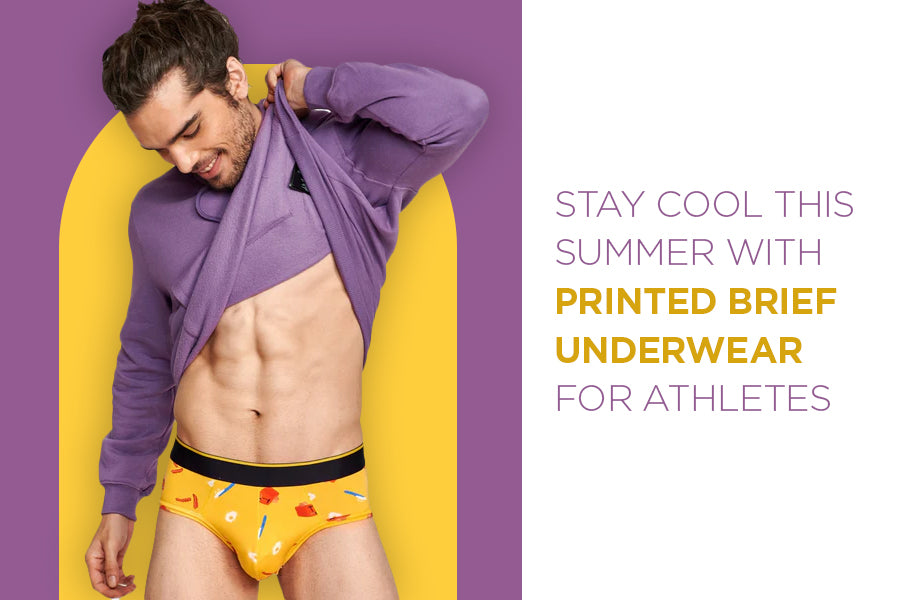Stay Cool This Summer With Printed brief underwear for athletes