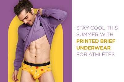 Stay Cool This Summer With Printed brief underwear for athletes