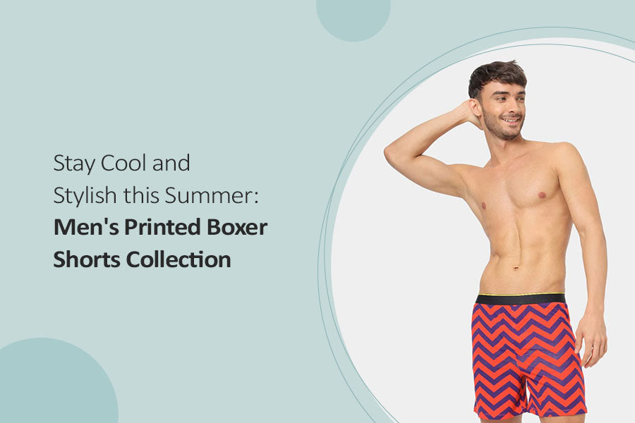 Stay Cool and Stylish this Summer: Men's Printed Boxer Shorts Collection