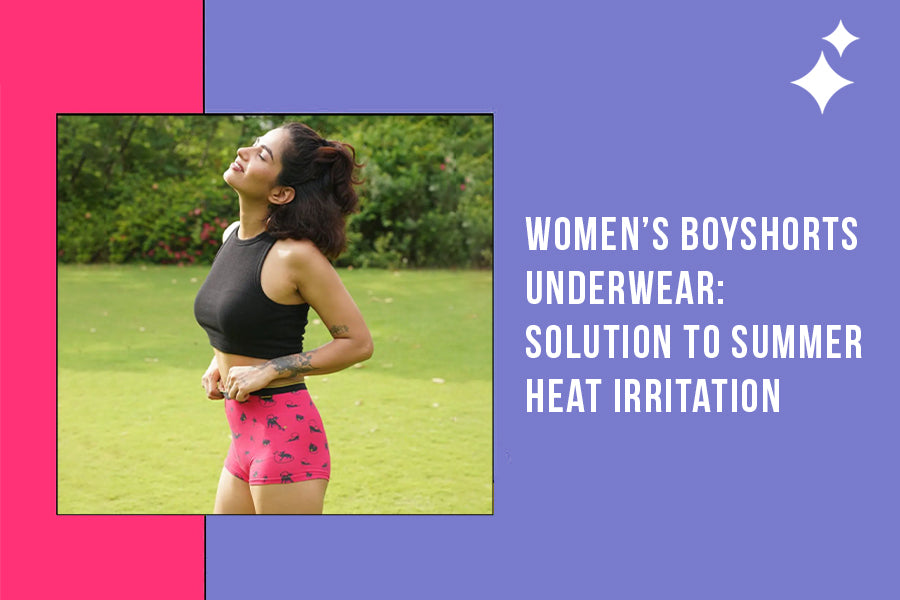 Women’s boyshorts underwear: Solution to summer heat irritation