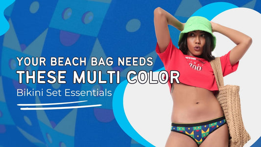Your Beach Bag Needs These Multicolor Bikini Se...