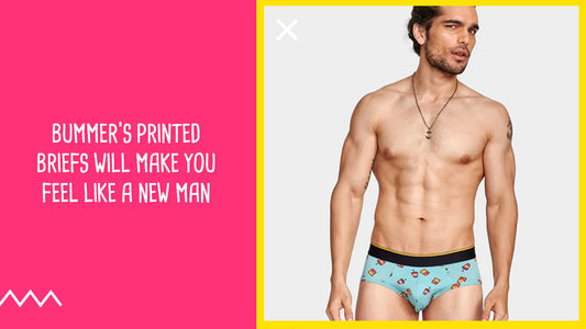 Bummer’s Printed briefs will make you feel like...