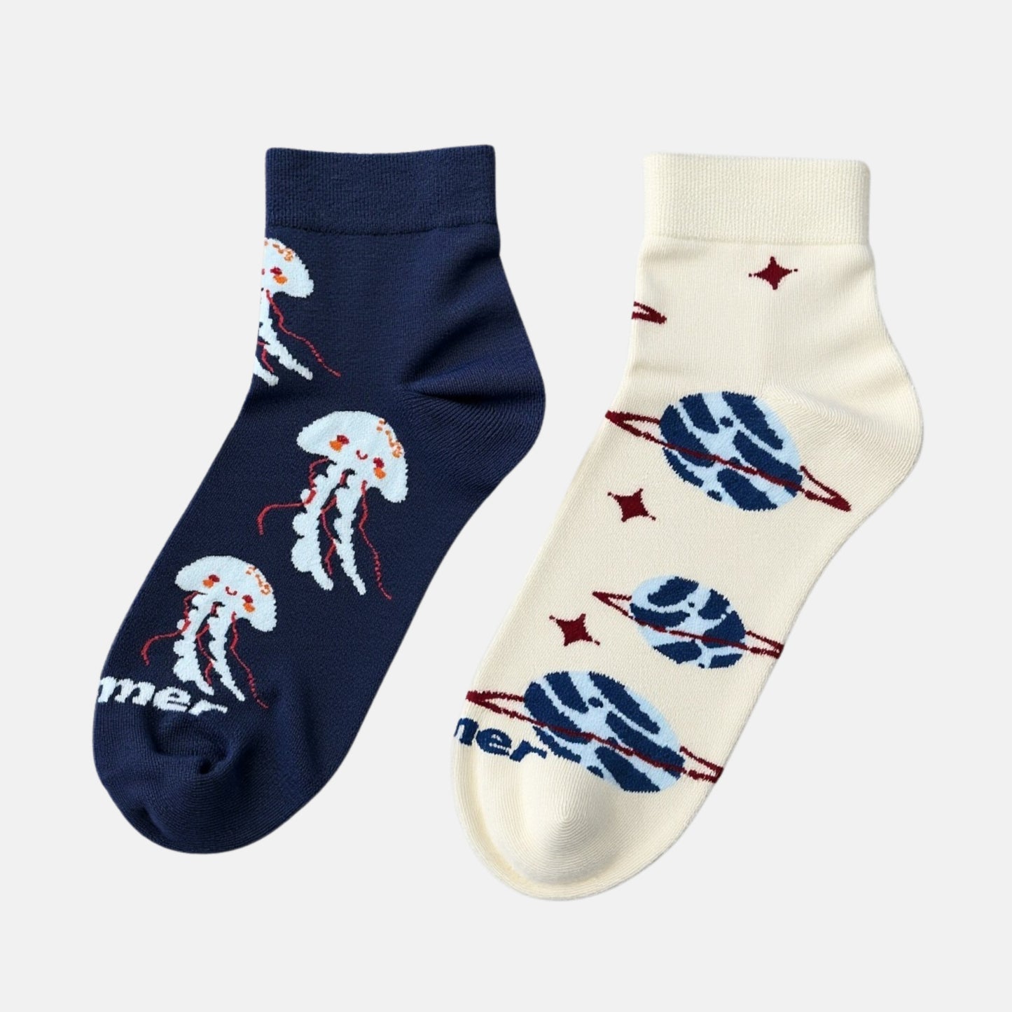 Unisex Ankle Socks - Pack of 2