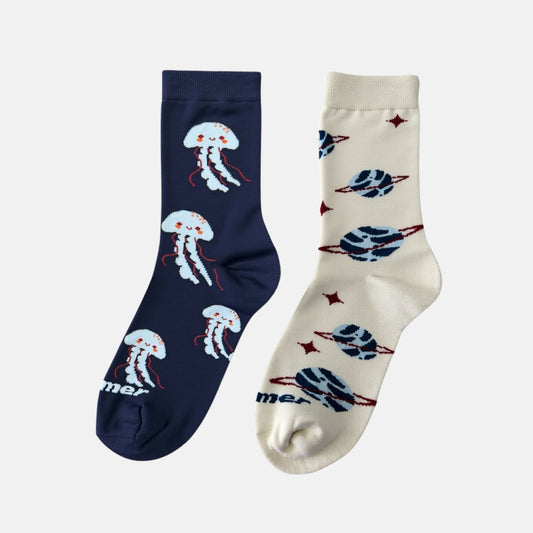 Unisex Quarter Socks - Pack of 2