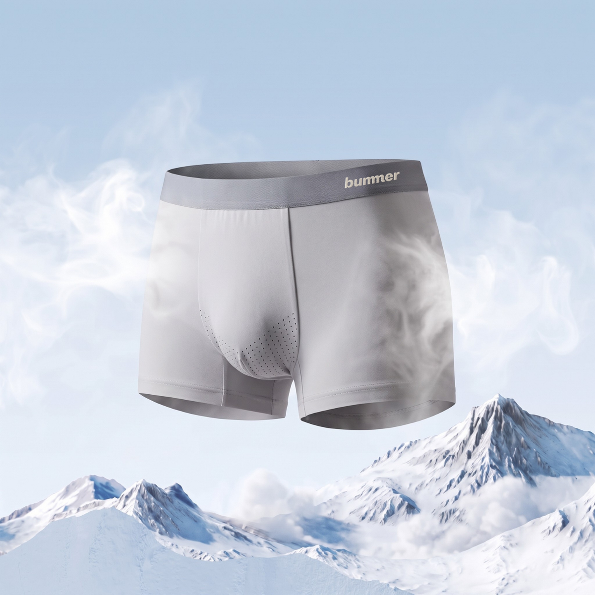 Seamfree Nylon Stretch Bonded Trunks - Mortar