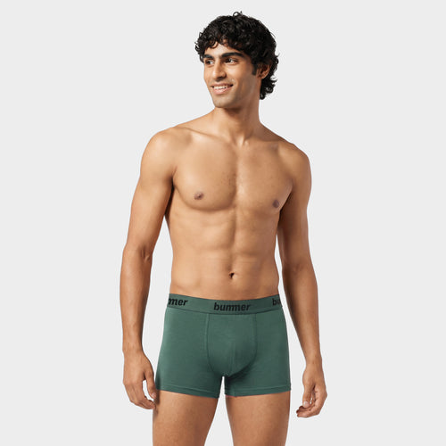 Cotton Stretch Trunks - Cedar