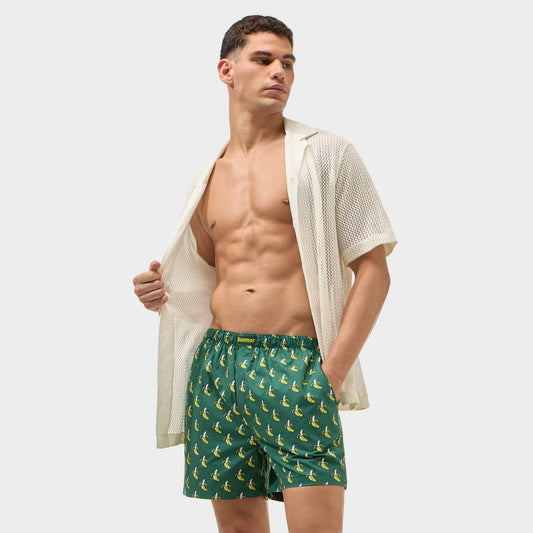 Cotton Boxer Shorts - Bananza