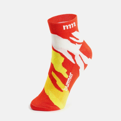 Ankle Length Socks - Fuego