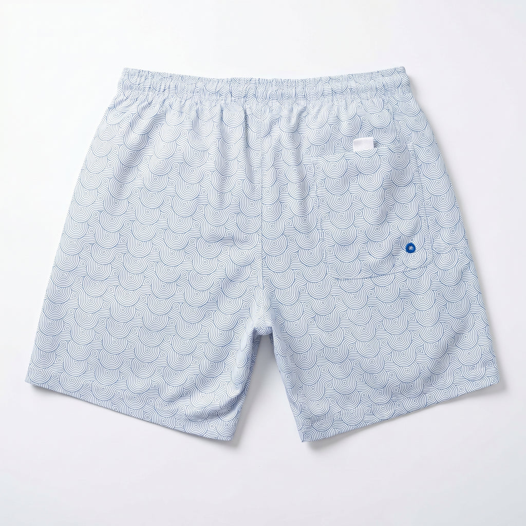 Men's Swim Shorts - Swirly
