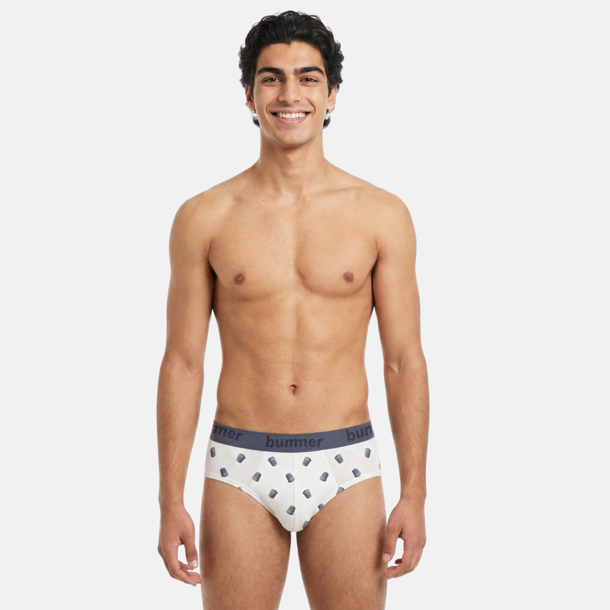 Cotton Stretch Brief - Clank