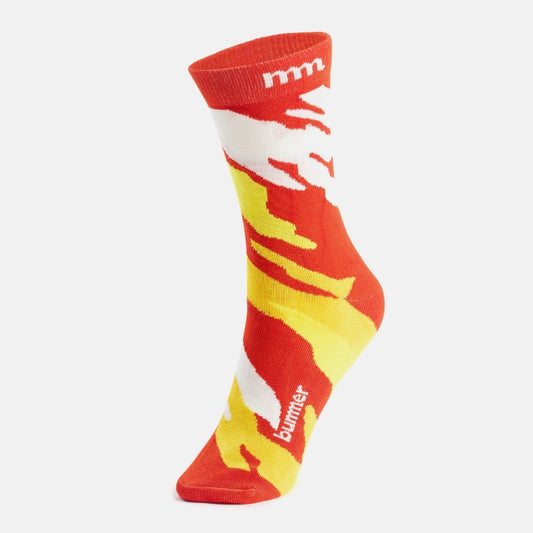 Quarter Length Socks - Fuego