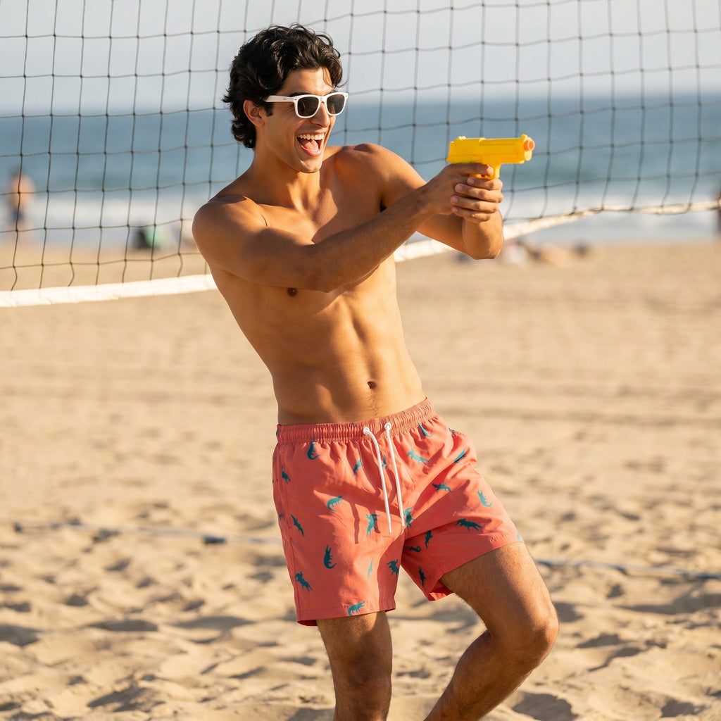 Men's Swim Shorts - Croc n Roll
