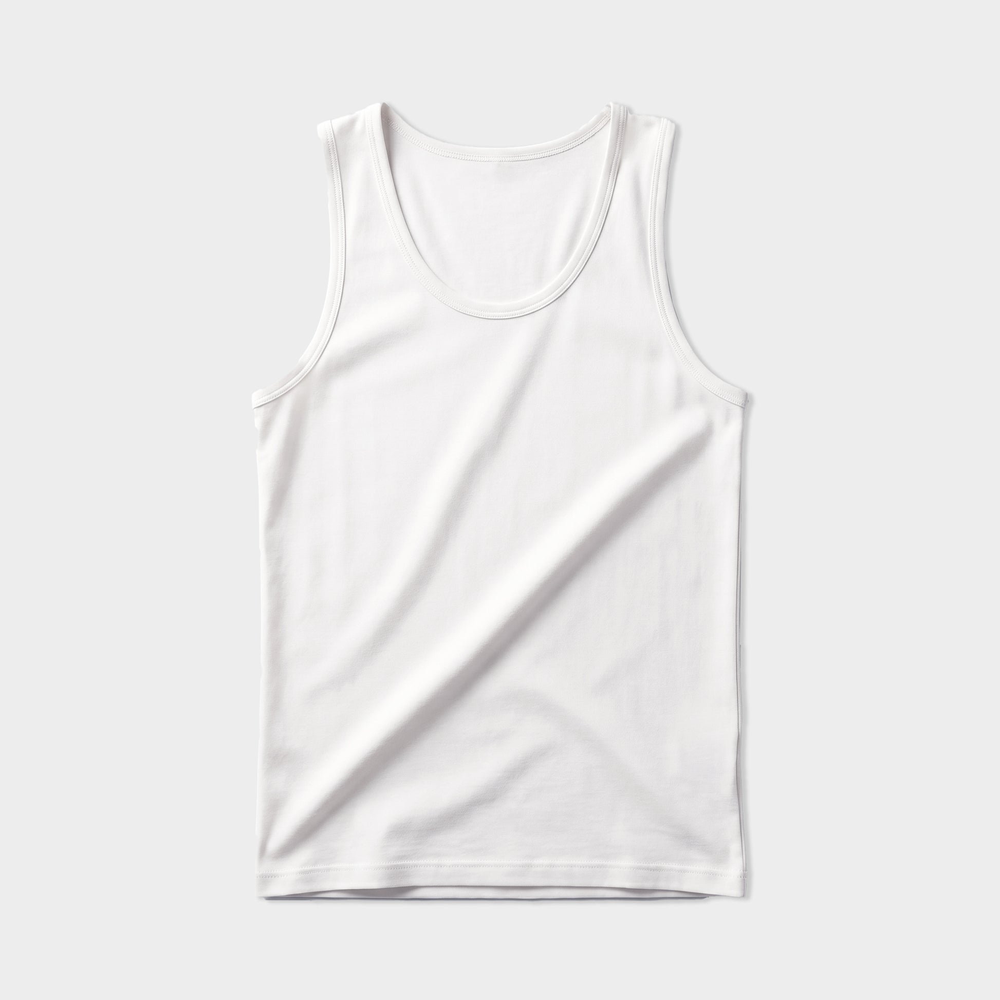 100% Cotton Men's Vest - 2 Pack