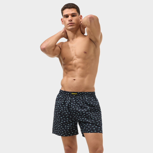 Cotton Boxer Shorts - Vroom