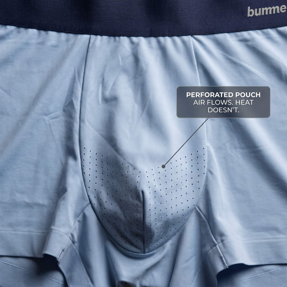 Seamfree Nylon Stretch Bonded Trunks - Bay of Bengal