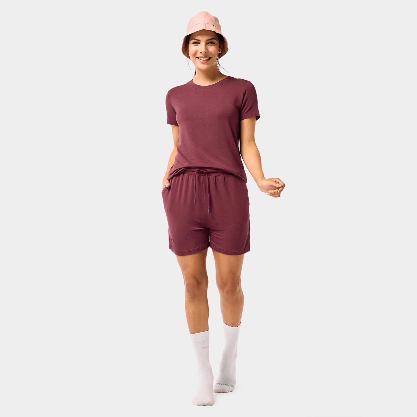 24/7 Women's Shorts - Merlot
