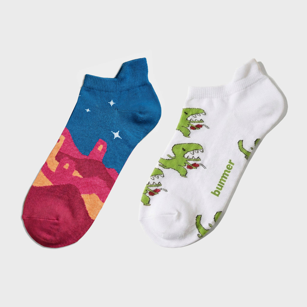 Unisex Ankle Socks - 2 Pack