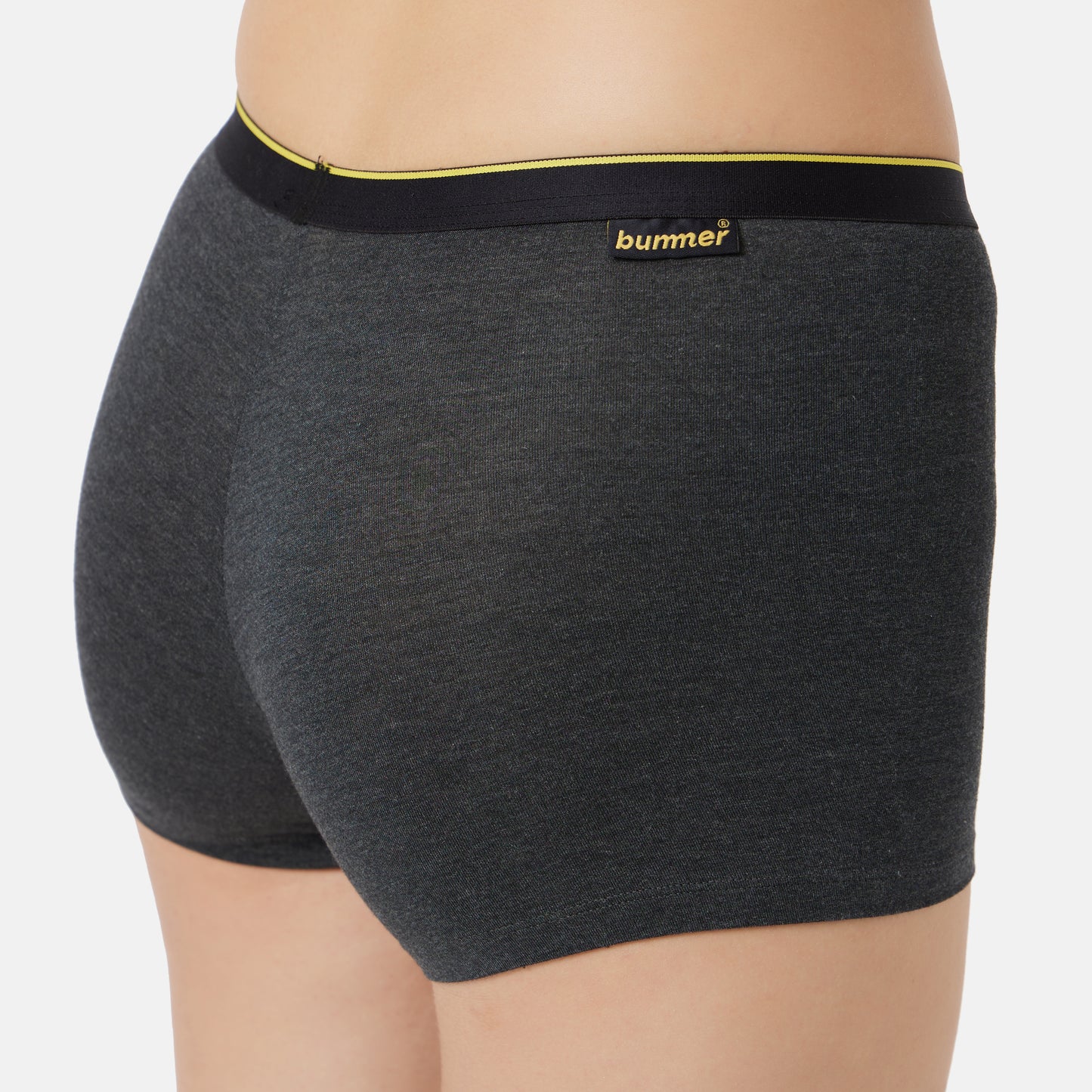 Boy Shorts - Charcoal Melange