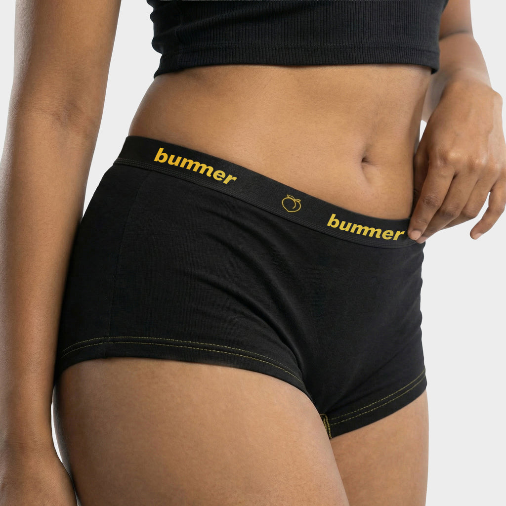 Brief & Boy Short Matching Set - Noir