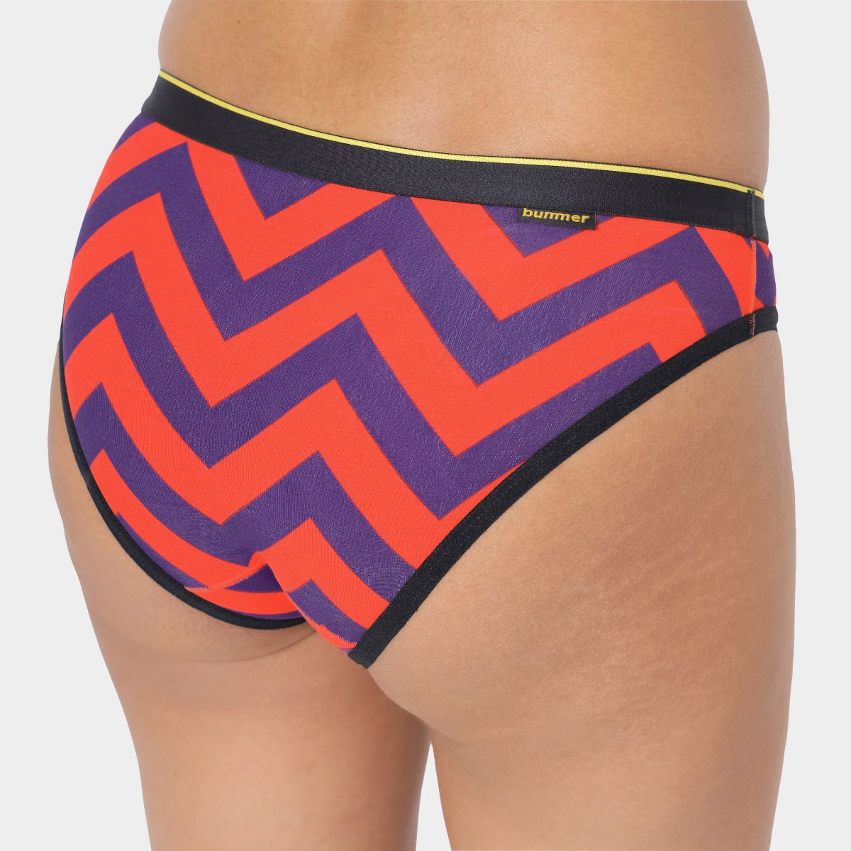 Bummer Soft Modal  Bikini Chevron Zoom 