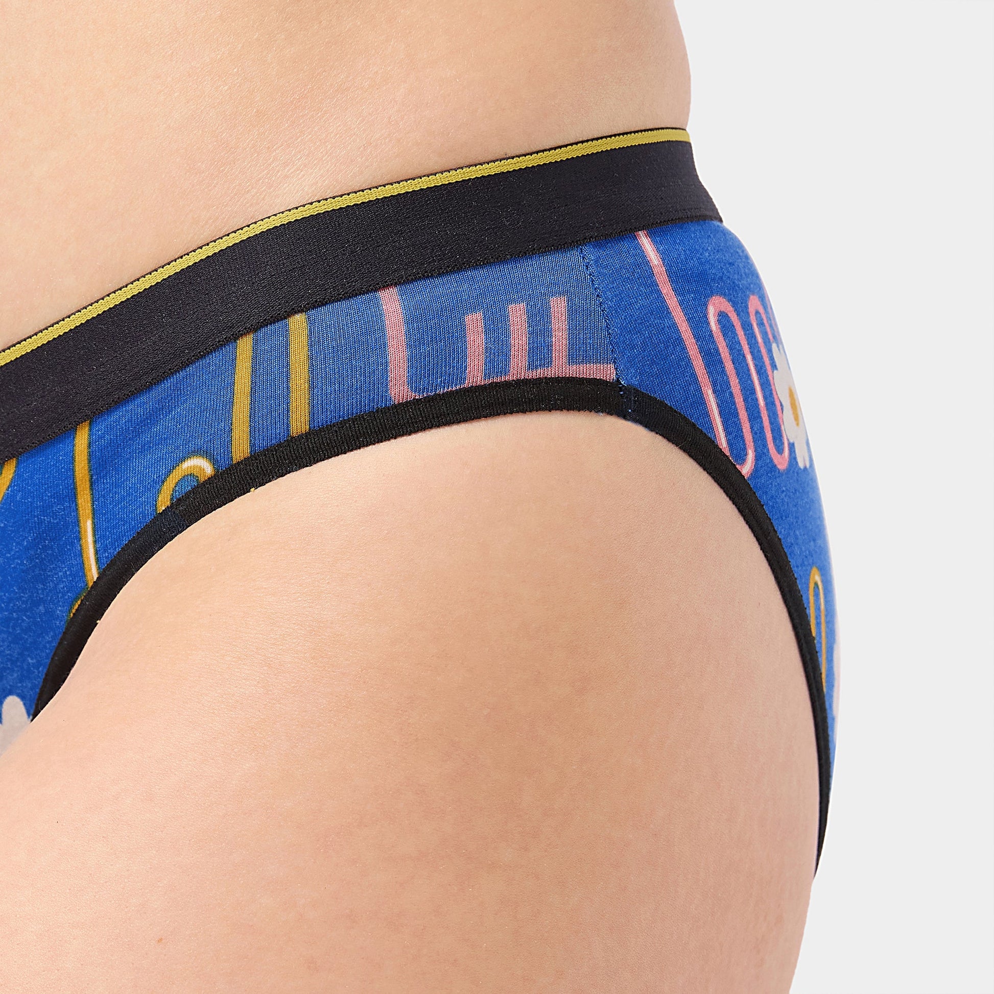 Bummer Soft Modal  Bikini Dixie Blues Zoom 