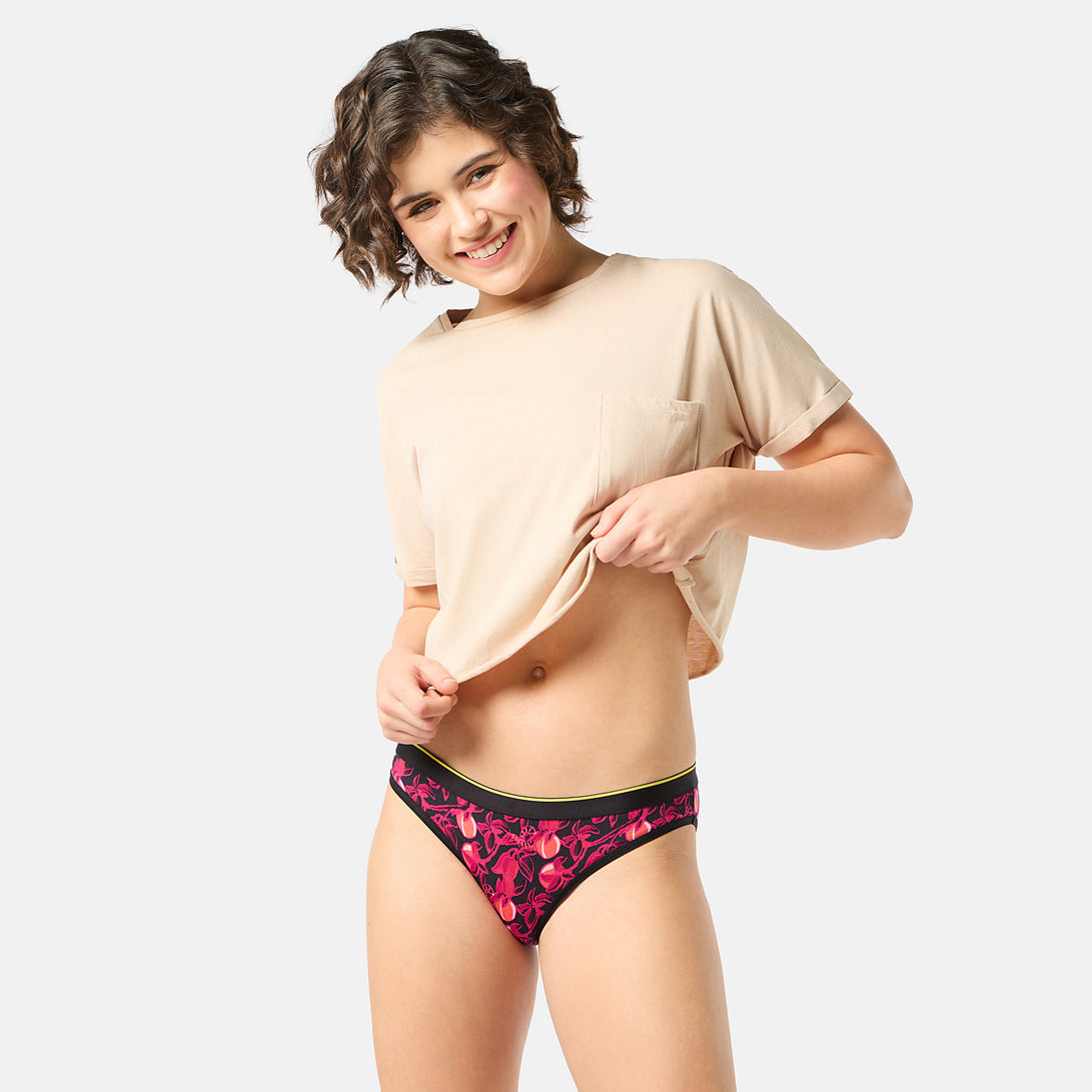 Bummer Soft Modal  Bikini Garden of Teas Front 