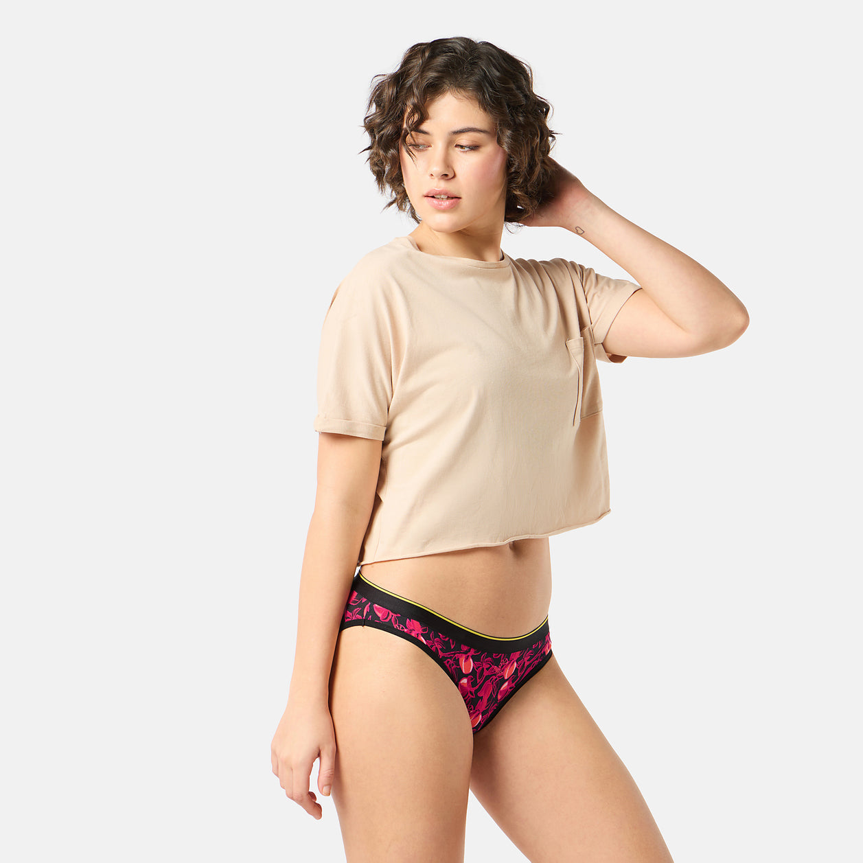 Bummer Soft Modal  Bikini Garden of Teas Zoom 