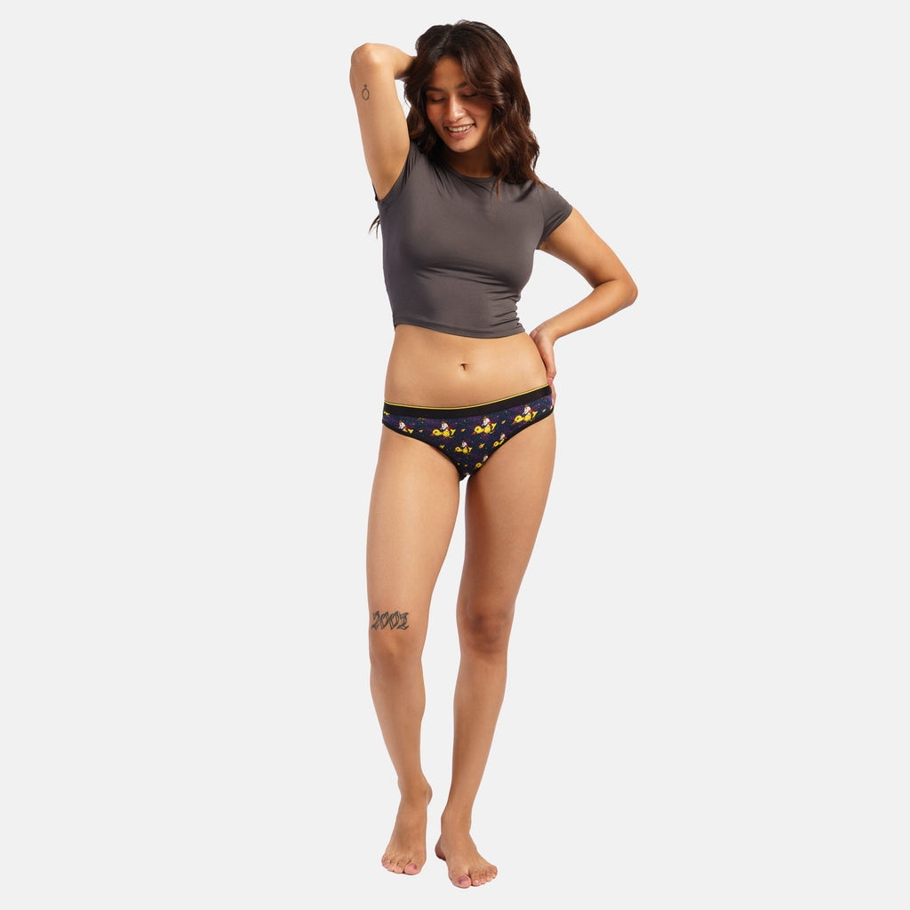 Bummer Soft Modal  Bikini Sunny Ride Up Front 2