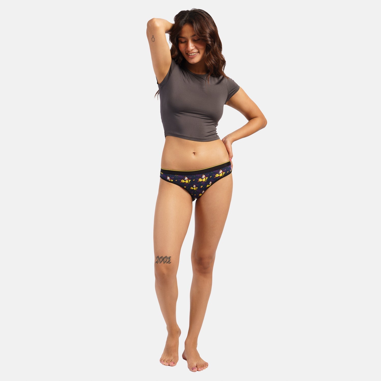Bummer Soft Modal  Bikini Sunny Ride Up Front 2