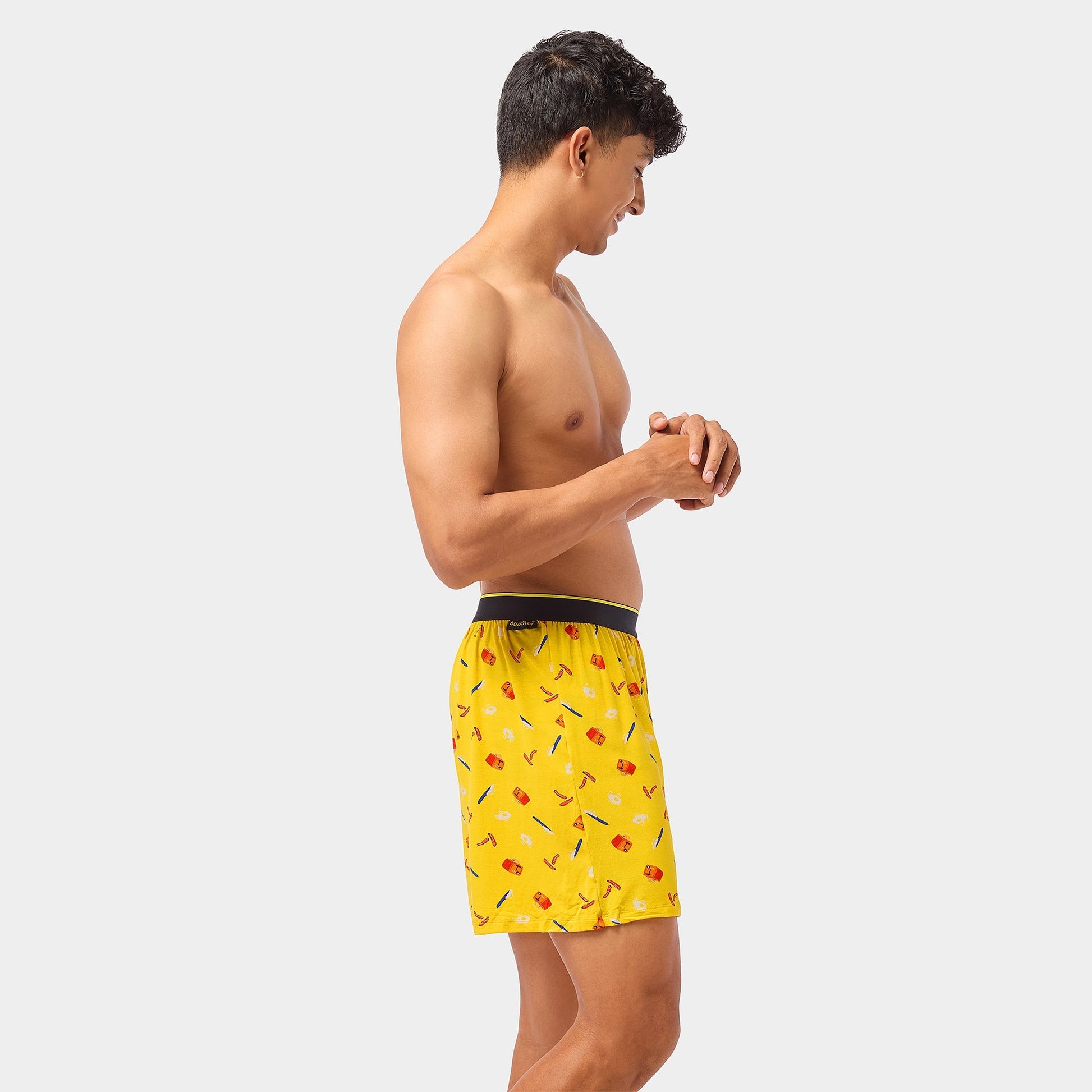 Bummer Soft Modal Boxers Brekkie Side