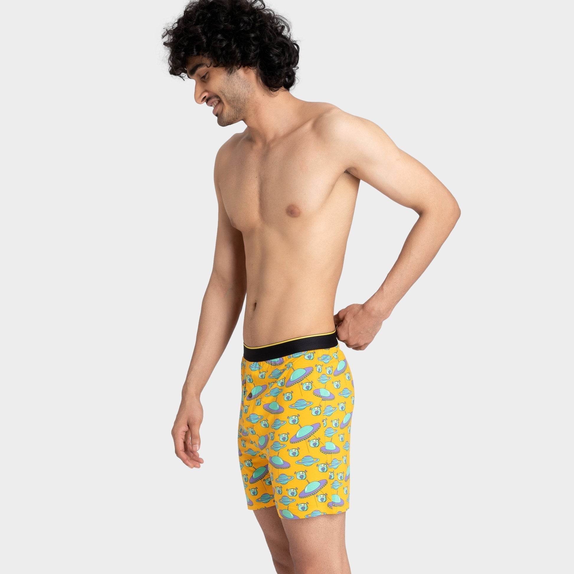 Bummer Soft Modal Boxers Spacepunks Side