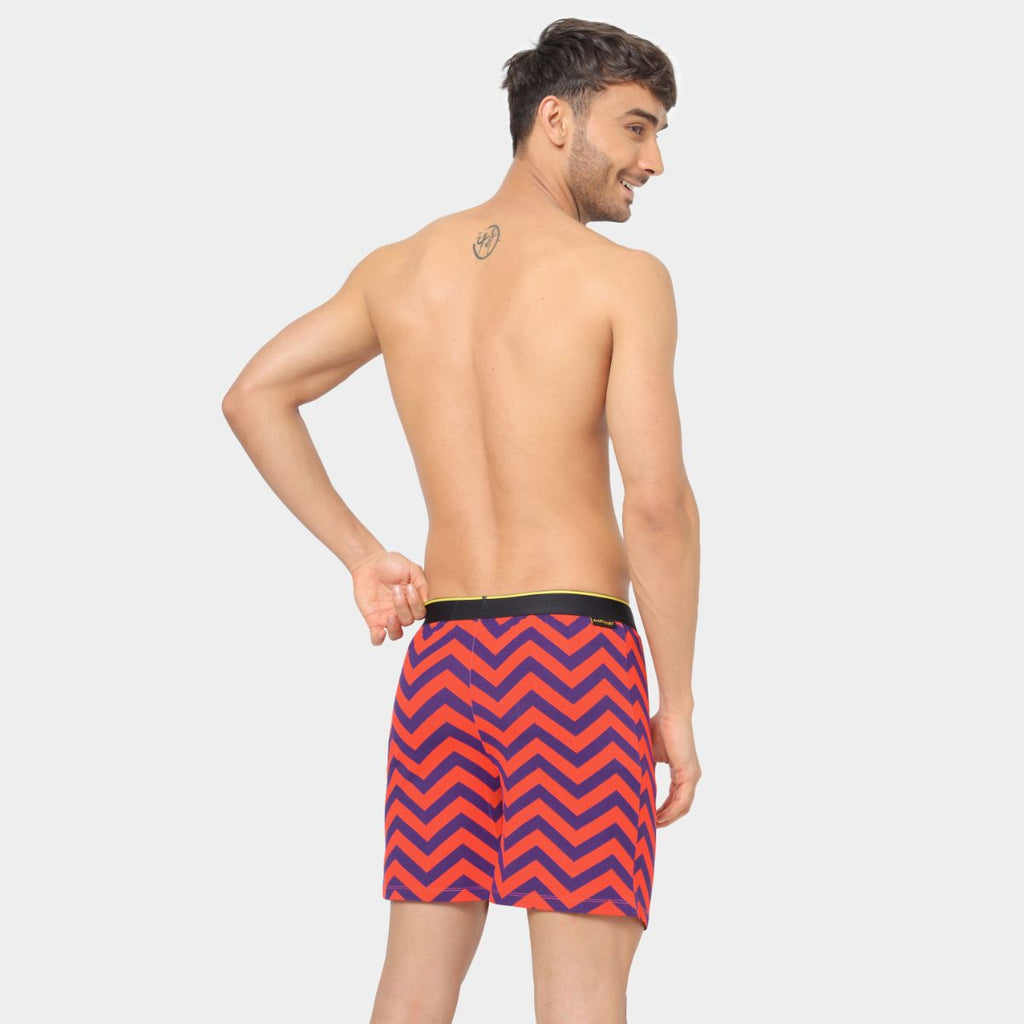 Bummer Soft Modal Boxers Chevron Back