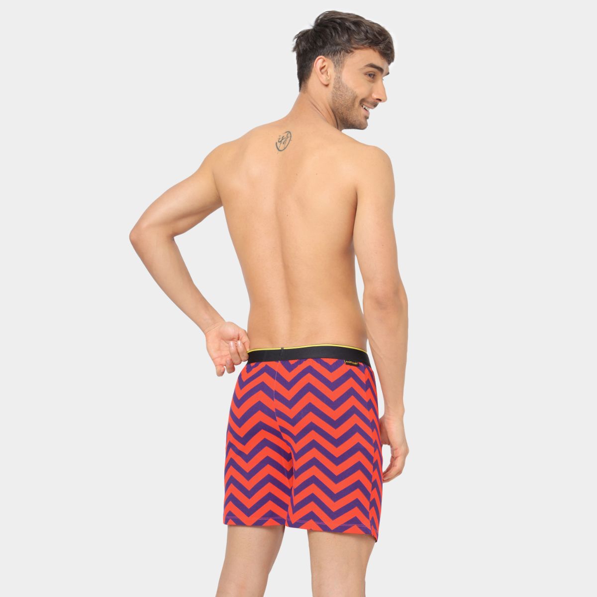 Bummer Soft Modal Boxers Chevron Back