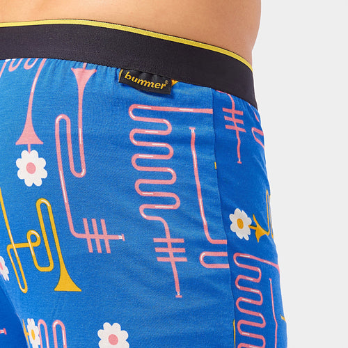 Bummer Soft Modal Boxers Dixie Blues Zoom