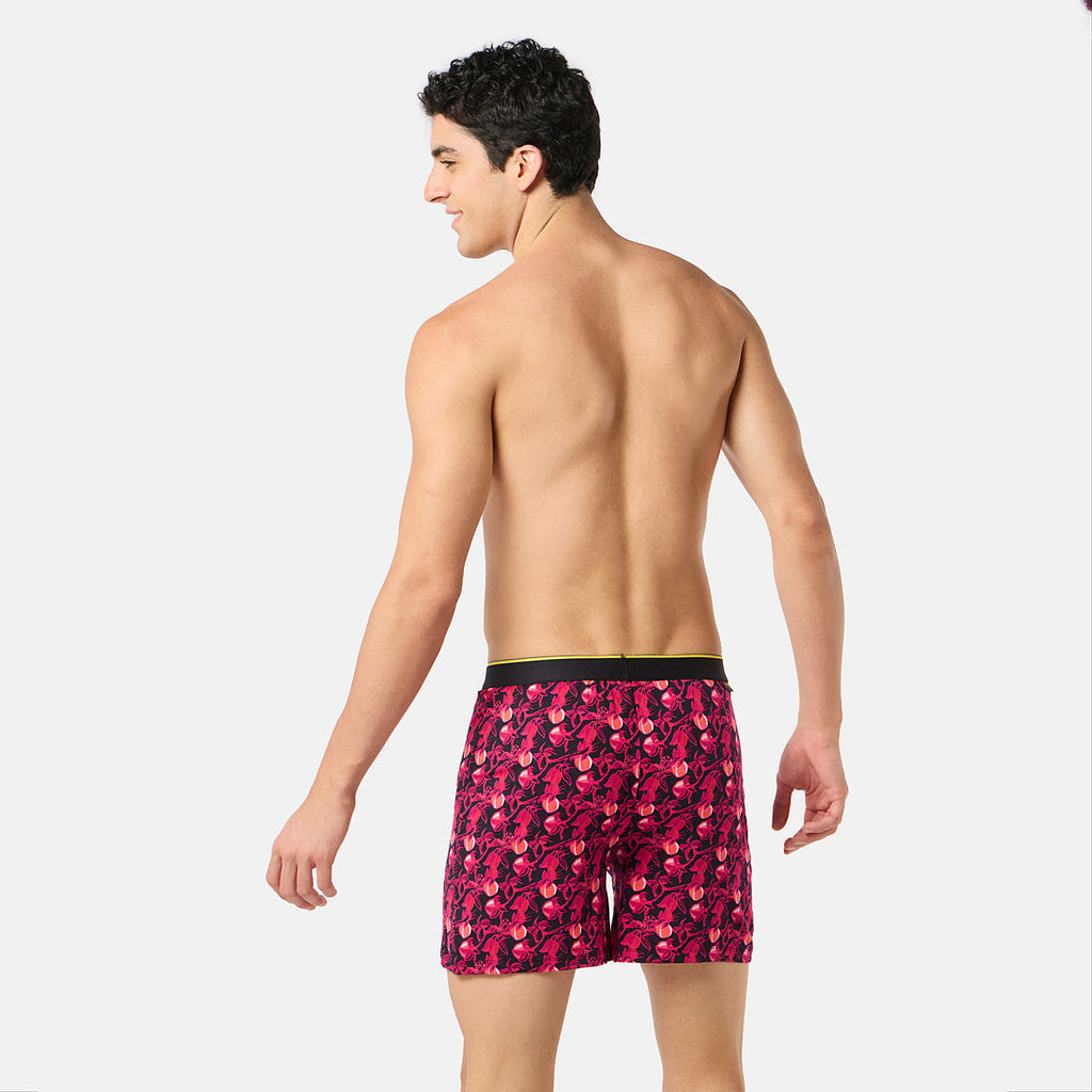 Bummer Soft Modal Boxers Garden of Teas Back