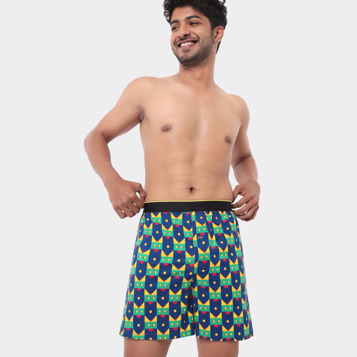 Bummer Soft Modal Boxers Lazy Luna Front