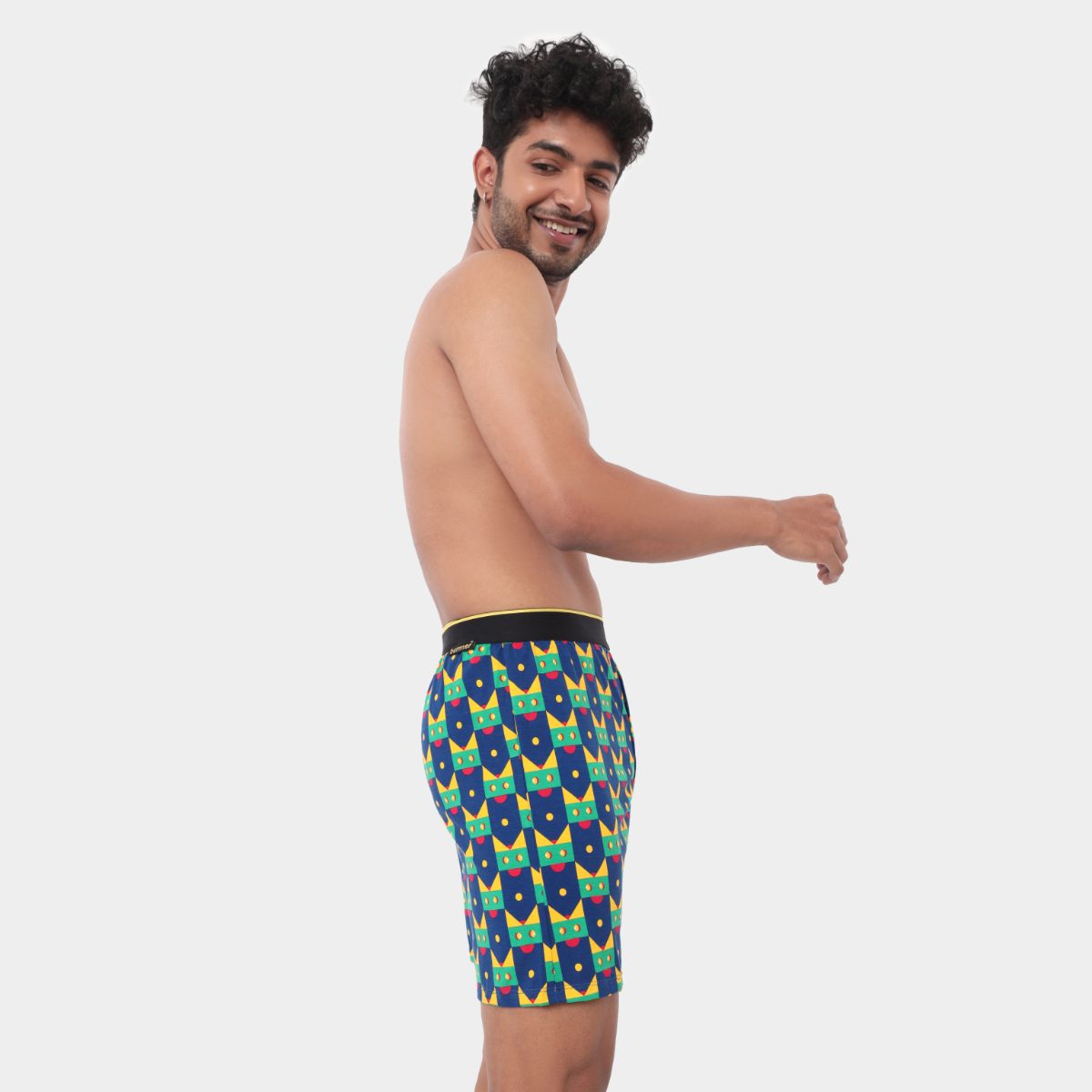 Bummer Soft Modal Boxers Lazy Luna Side
