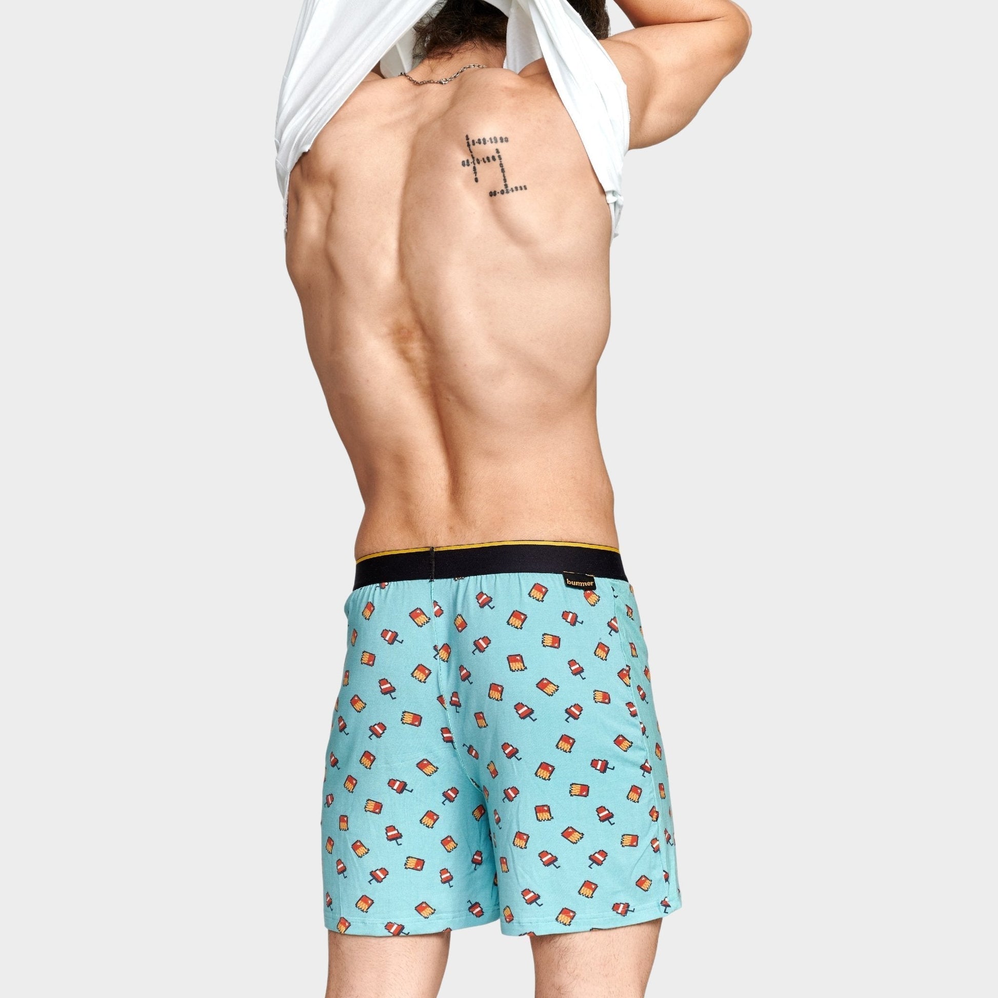 Bummer Soft Modal Boxers McBum Back