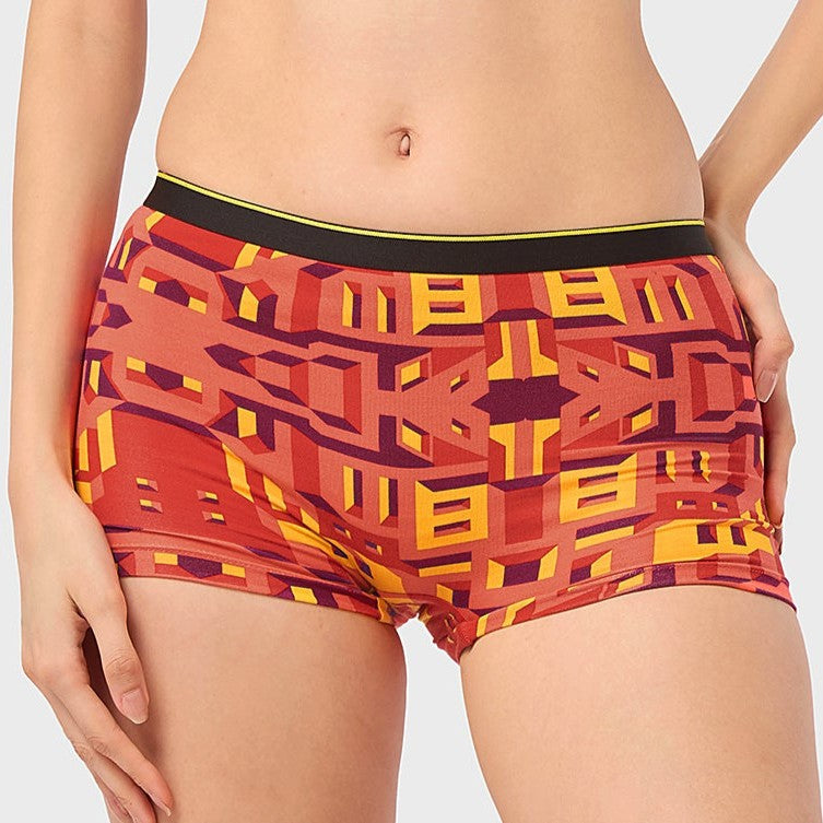 Modal Boy Shorts - Bricked
