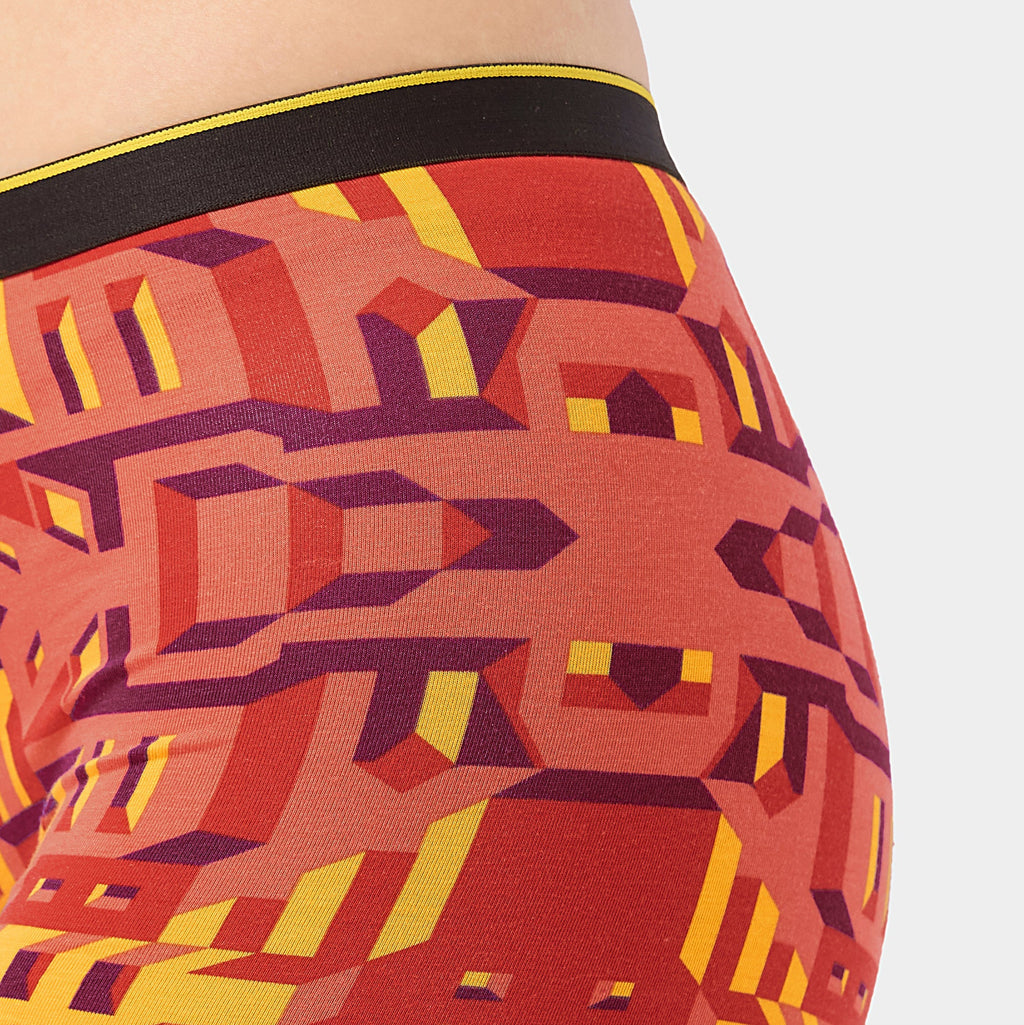 Bummer Soft Modal Boy Shorts Bricked Zoom 