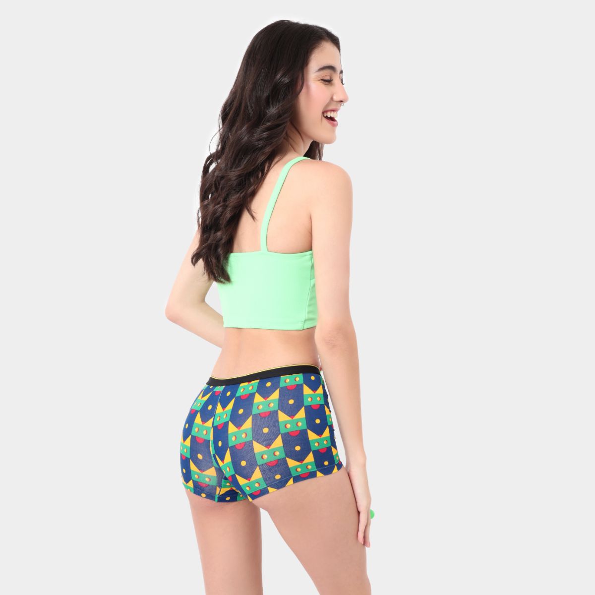 Bummer Soft Modal Boy Shorts Lazy Luna Zoom 